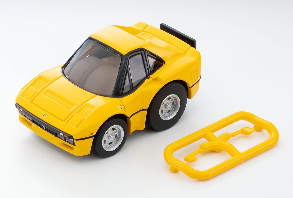 Tomytec Choro-Q zero Z-82c Ferrari GTO Žlutý Hotový výrobek