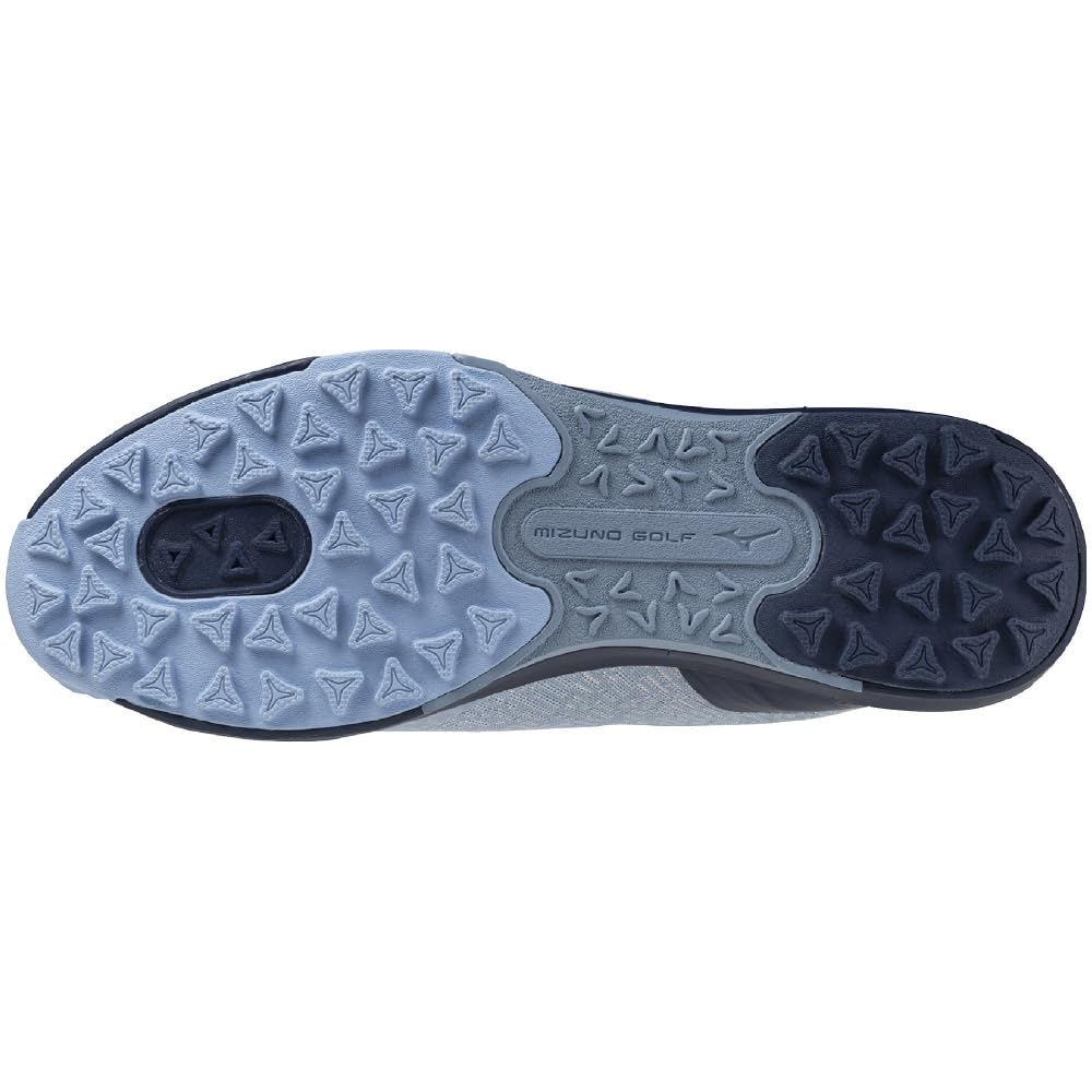 Mizuno Nexlite Energy Ltd. Men's Golf Shoes, Light Blue, Size 26.0 cm, 4E, Lightweight, Wide Grip, Waterproof, Boa Mesh