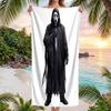 Large Beach Towel Quick Dry Absorbent Towel For Beach IndoorScream Ghostface