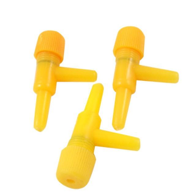 Two-Way Air Flow Control Valve for Aquarium Oxygen Pump - Adjustable Bubble Size, 4mm