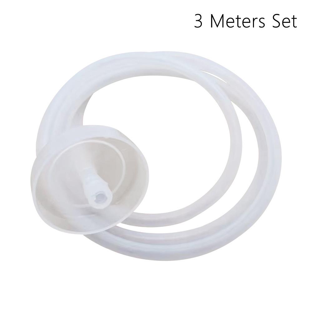 1Set Food Grade Silicone Tube Transparent Universal Inlet Pipe 1/1.5/2/3 Meters Automatic Suction Water Dispenser Pipe