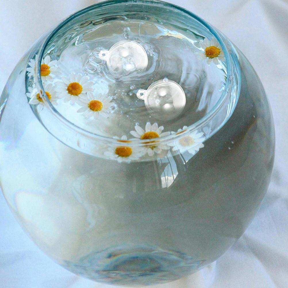 10Pcs Floating Balls Aquarium Decorations Transparent Clip-on Floating Fish Tank Ornaments Large 2Cm Bubble Bubbler Accessories