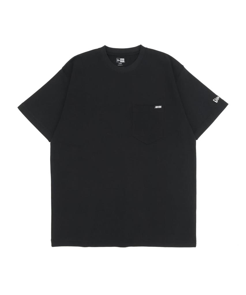 New Era Short Sleeve Pocket Mini Brand Logo Black XL T-Shirt
