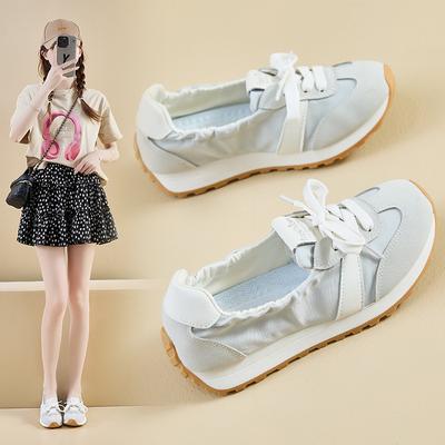 Ins Korean Version of German Training Shoes Women's Tide Increases In Summer New Student Running Sports Breathable Casual Shoes K818