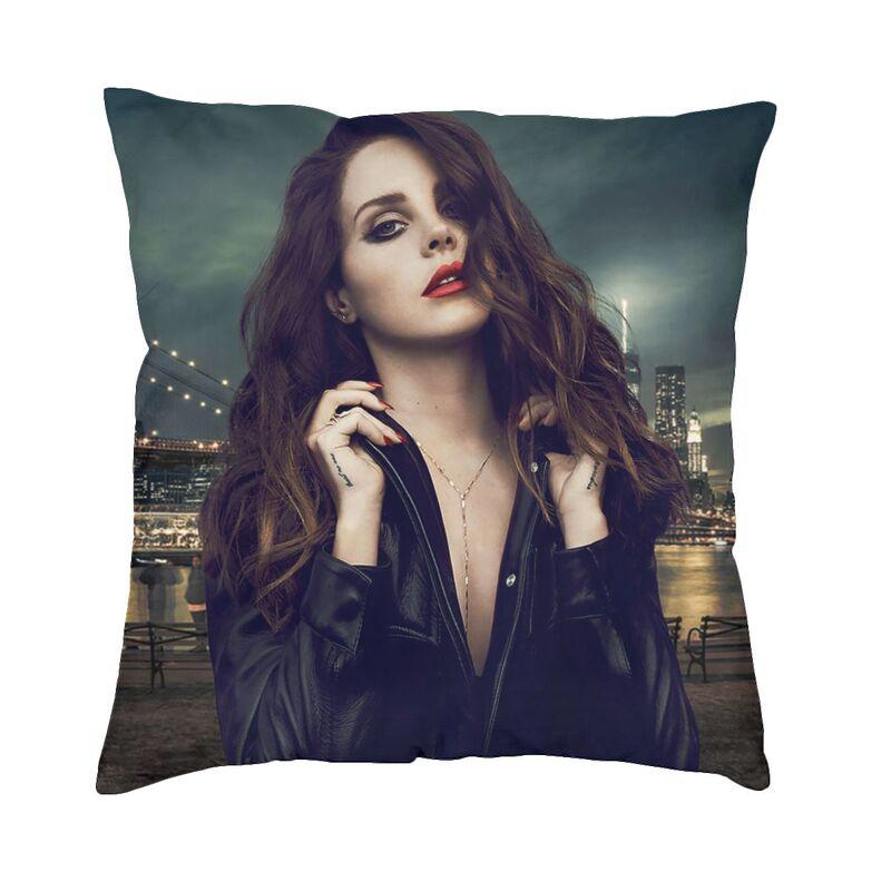 Fashion Jesus Lana Del Rey Cushion Cover 45X45 Velvet Throw Pillow Case For Sofa Car Square Pillowcase Bedroom Decoration