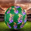 Mighty Morphin Power Rangers Print Size 5 Soccer Ball, Standard Match Football for Sports Game and Team Practice, Ideal Gift for Soccer Fans