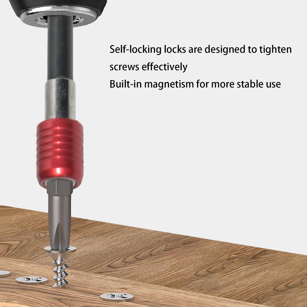 Quick Release Hexagonal Handle Extension Rod 300mm Screwdriver Extension Rod Extended Locking Extension Rod