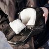 2025New Winter Men's Boots Plush Warm Mid-Calf Boots Outdoor Non-slip Snow Boots Fashionable High Top Cotton Shoes for Men Botas