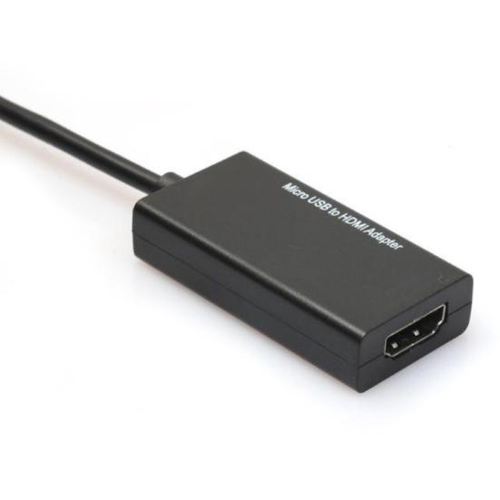 Micro USB Male To HDMI-compatible Female High Clarity Adapter Converter Cable for Phone HDTV Monitor