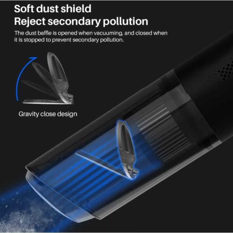 Wireless Portable Car Vacuum Cleaner Rechargeable Cyclone Air Duster 6000Pa Super Suction Dust Remover