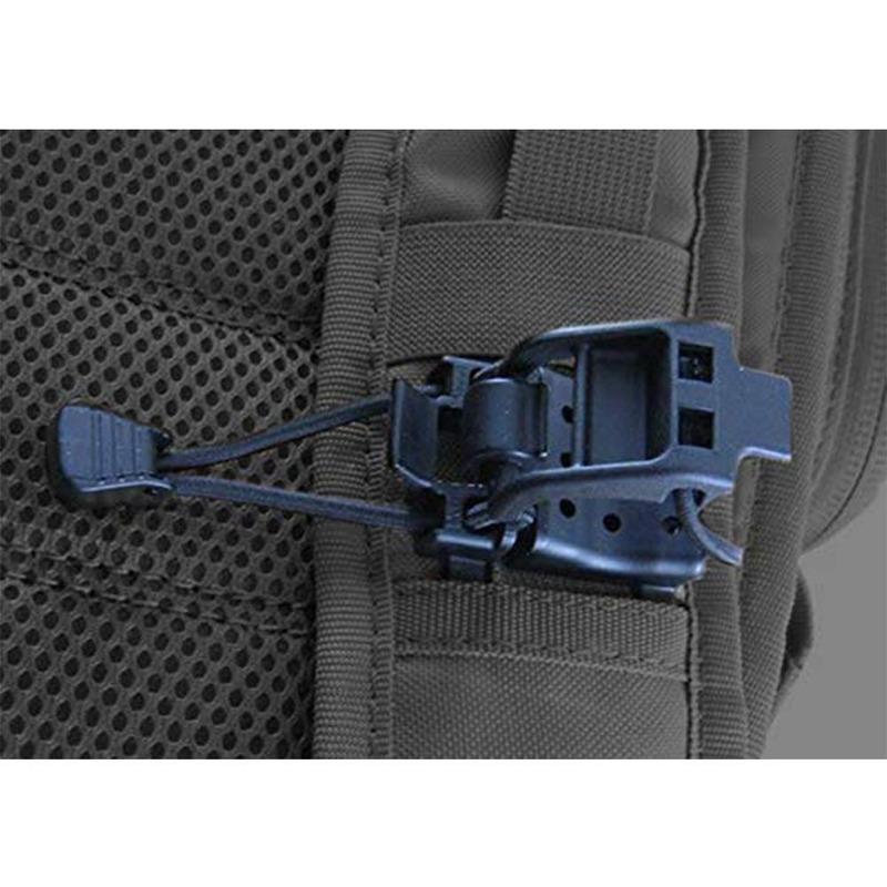 1Pc Tactical Wheel Clip Hiking Accessories Multifunction Hanging Buckle Shovel Clamp Axe Clamp Bracket Military Backpack Accessories