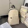 Schoolbag Schoolbag Girls Pure Large Capacity Versatile Trend Backpack Junior High School Students Sweet Wind Japanese High Value Backpack