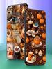Pumpkin Autumn Leaves Coffee Phone Case Cover for Google Pixel 10 9 8 7 6 9A 8A 7A 6A Pro Shockproof Soft TPU 9 Pro XL Shell Bag