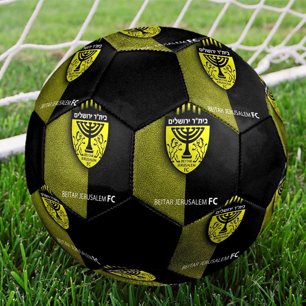Beitar Jerusalem Fußballverein Fußball Bunt Alle Altersgruppen Maschinengenäht PVC Wettkampfbereit Langlebig Hoher Rückprall.GRÖSSE5