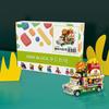 Art Box/Metal Tour Brain Development Mini Block Making - Hamburger Truck Food Truck
