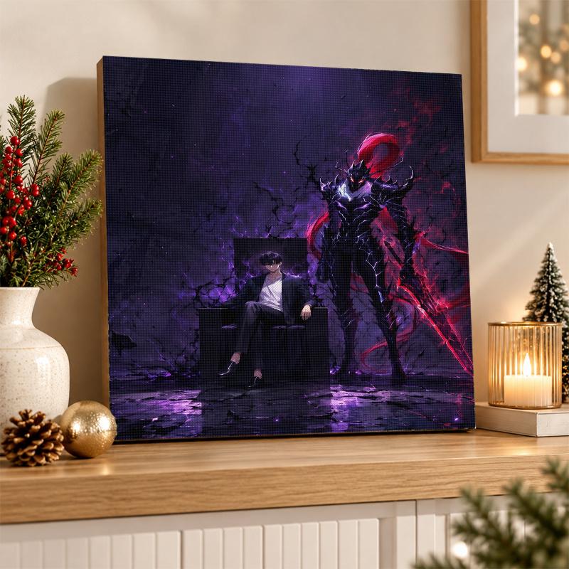 Solo Leveling Diamond Painting Kit 5D Full Drill DIY Diamond Mosaic Wall Art Home Decor