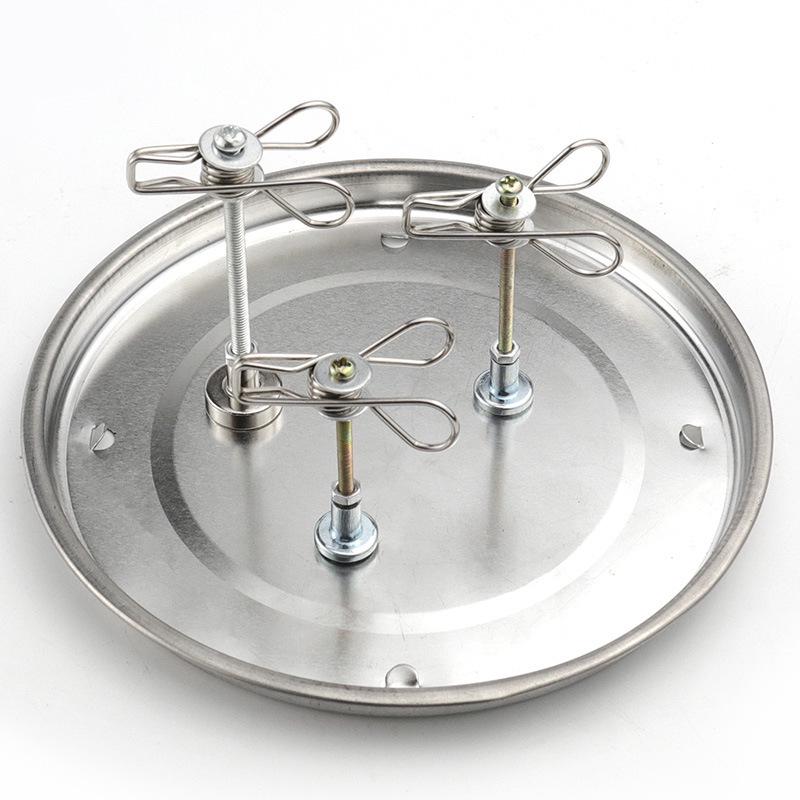 Magnetic Mosquito Coil Holder - Iron Incense Tray and Ash Tray Base