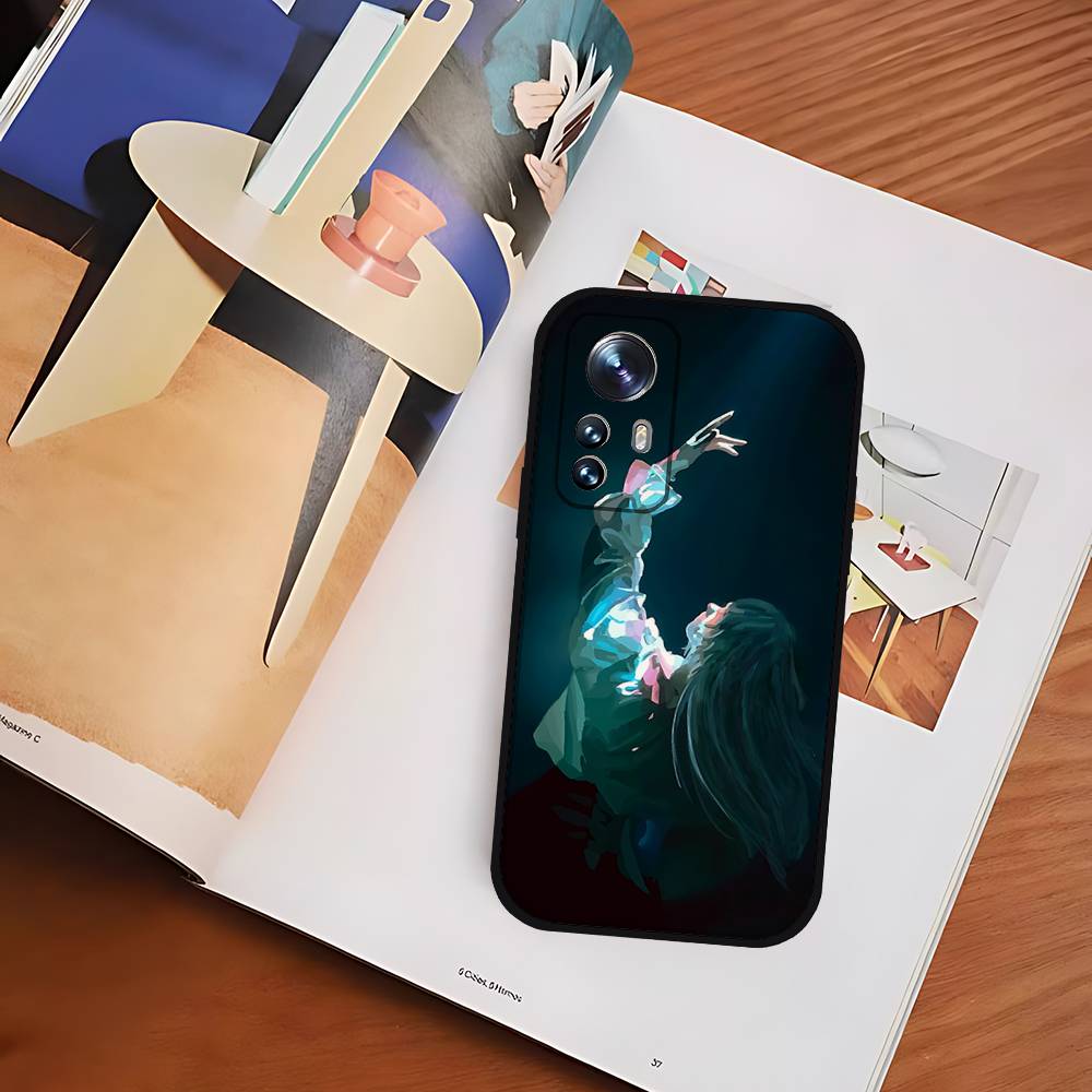 Idol A-Ado Phone Case For Xiaomi 11 12 Redmi Note 11 5G 8T 9A 9 10T Note 8 9 12SUltra Shockproof, Slim, Black,Case