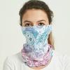 Summer Outdoor Ice Silk Headscarf Cycling Mask Uv Protection Face Scarf Men's Neck Gaiter Magic Versatile Neck Protector Women's Sun Protection