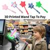 Stretchable Contactless Payment Sleeve Creative Star Magic Wand Holder Daily Use