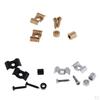 Guitar Roller String Tree Guide Retainer Set For ST SQ Electric Gold