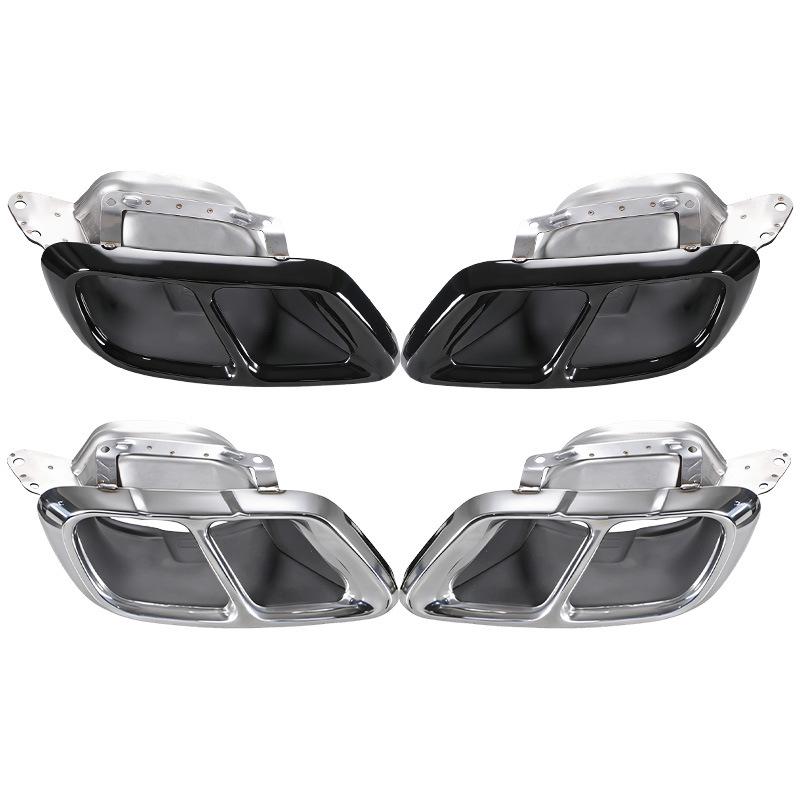Compatible Stainless Steel Exhaust Tips for BMW X5/X6/X7 (G05, G06, G07)