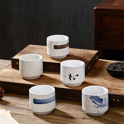 Deou Xingguang Rustikale Keramik Mehrzweckbecher
