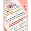 12Pcs Color Changing Pen Double Tip Multicolor Highlighter Pen for Scrapbooking Card Making Calendar Journal Notebook