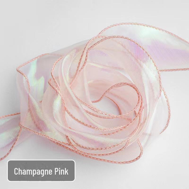 

Лента из пряжи «Фантастический рыбий хвост» шириной 6 см для подарочных коробок с цветами, тортов, ламп в виде медуз и дизайнов в виде волн.