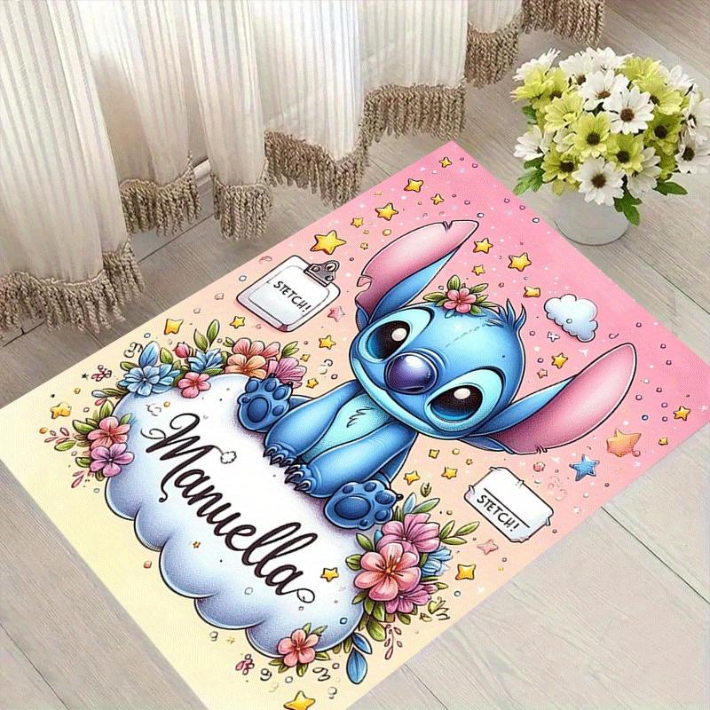 

1pc Stitch Pattern Area Rug Soft Flannel Floor Mat for Living Room,Office,Bedroom and Carpet,Sofa Coffee Table Floor Mat 60cm by 90cm