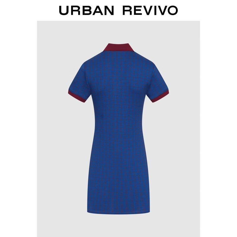 

UR 2025 Autumn Women s Casual Letter Print Cotton Mini Dress L