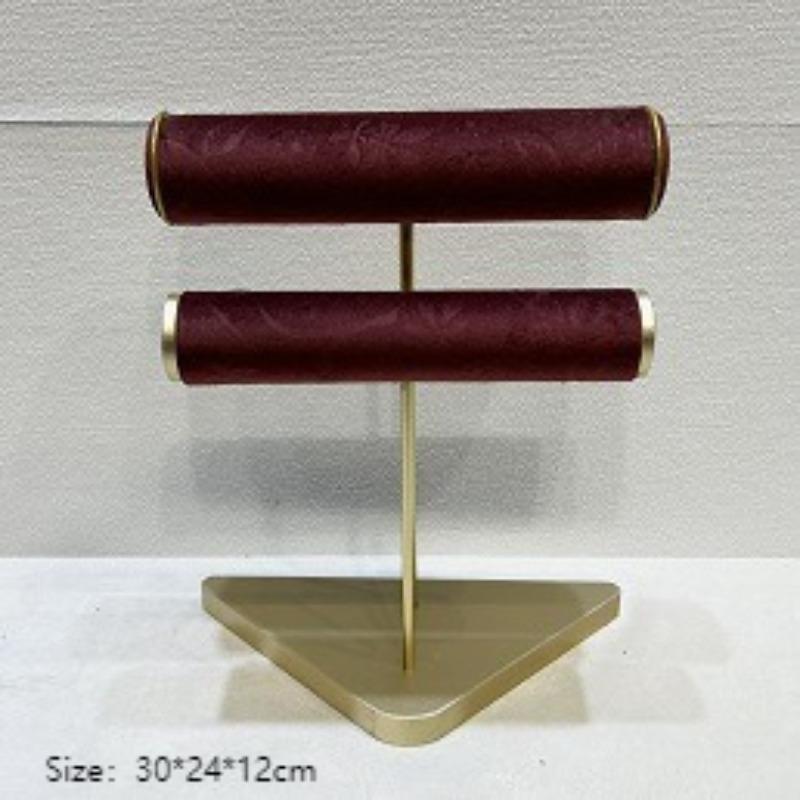 Flannel Exquisite Jewelry Display Rack Necklace Model Showcase Stand Counter Jewellery Show Holder Live Stream Storage Shelf