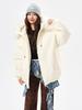 Unisex American Fur Collar Down Coat, Winter 2025 Thickened Parka, Petite Fit, Cold Protection.