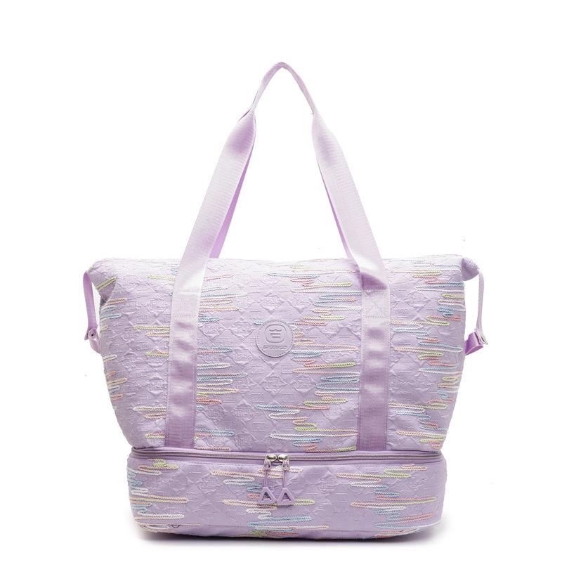 Short-distance Lightweight Large Capacity Portable Travel Bag for Business Trip Portable Luggage Bag Dry Wet Separation Sports Yoga Bag