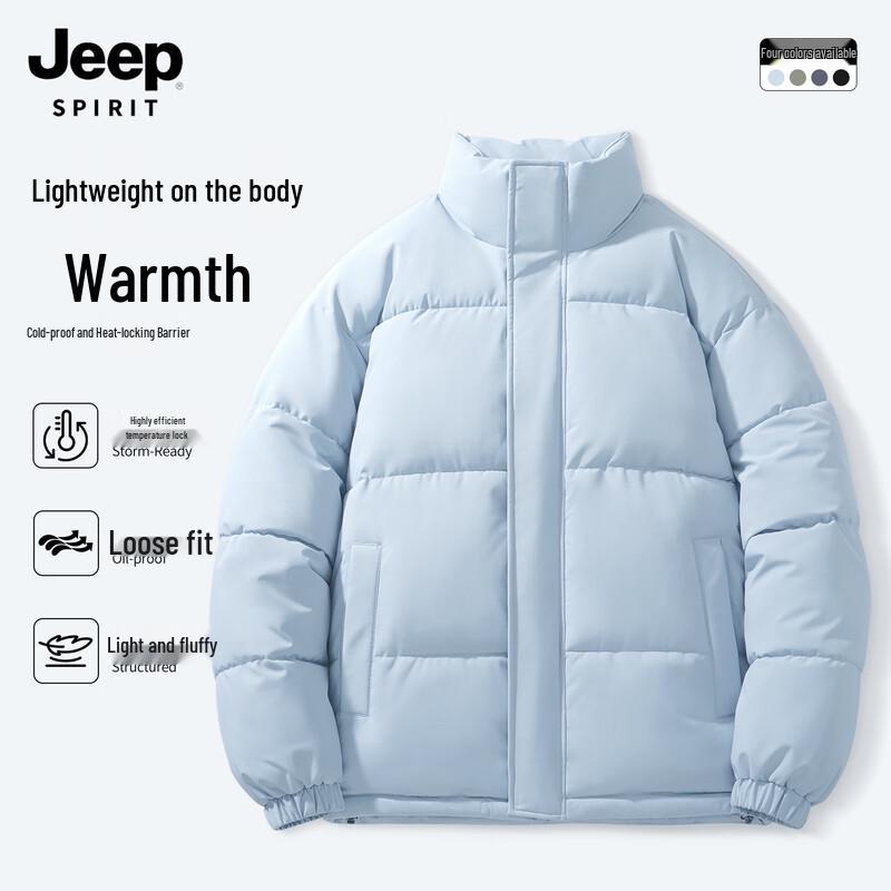 

JEEP SPIRIT Мужская зимняя теплая стеганая куртка 2025 XL (180)