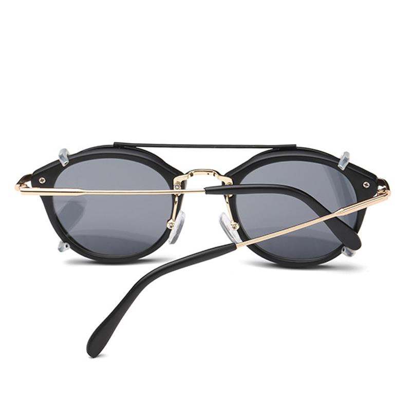 Fashion Metal Two-in-one Sunglasses Elegant Exquisite Party Gatherings Stage Performances UV400 Protection Unisex Glasses