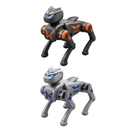 Programmable Robot Dog Remote Control Toy, Voice Smart Electric Interactive RC Mechanical Puppy for Toddlers Boys Girls Kids Toy