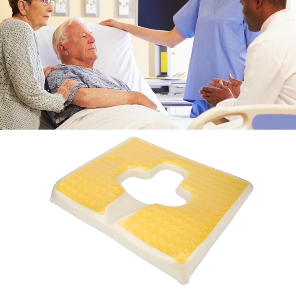 Sitting Pad Yellow Triangular Slope Design T Shaped Nursing Cushion