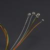 6PCS Professional Electric Guitar Strings Acoustic Guitar Accessories Music Performances Strings Stainless Steel Texture