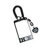 Transparent Card Protector Dustproof Sliding Cover Card Case Id Card Holder Thickened Retractable Badge Reel For Commuting