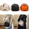 Large Capacity Shell Bag Wide Shoulder Strap Shoulder Bag Fashion Handbag Purse  Outdoor