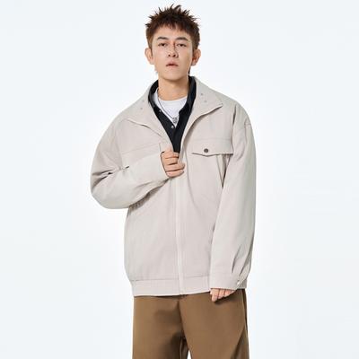 Men's Winter Coat Jacket Lapel New Autumn and Winter Loose Leisure Sports Couple