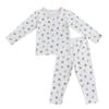 Kids Cotton Pajama Set Boys Girls Soft Sleepwear Long Sleeve Underwear Round Neck A Class Safety Homewear