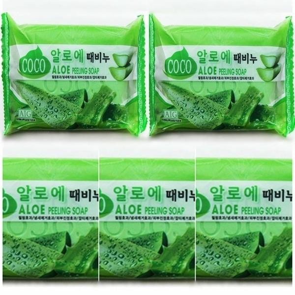 Aloe Vera Soap 5P Aloe Vera Soap (W2E57D5)