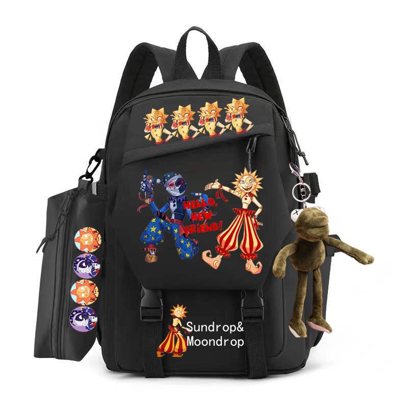 Cross-border new junior high school high-quality large-capacity casual backpack fashionable men's and