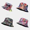 Classic Tape Design Wide Brim Fisherman Hat With Uv Sunblock For Hiking And Outdoors