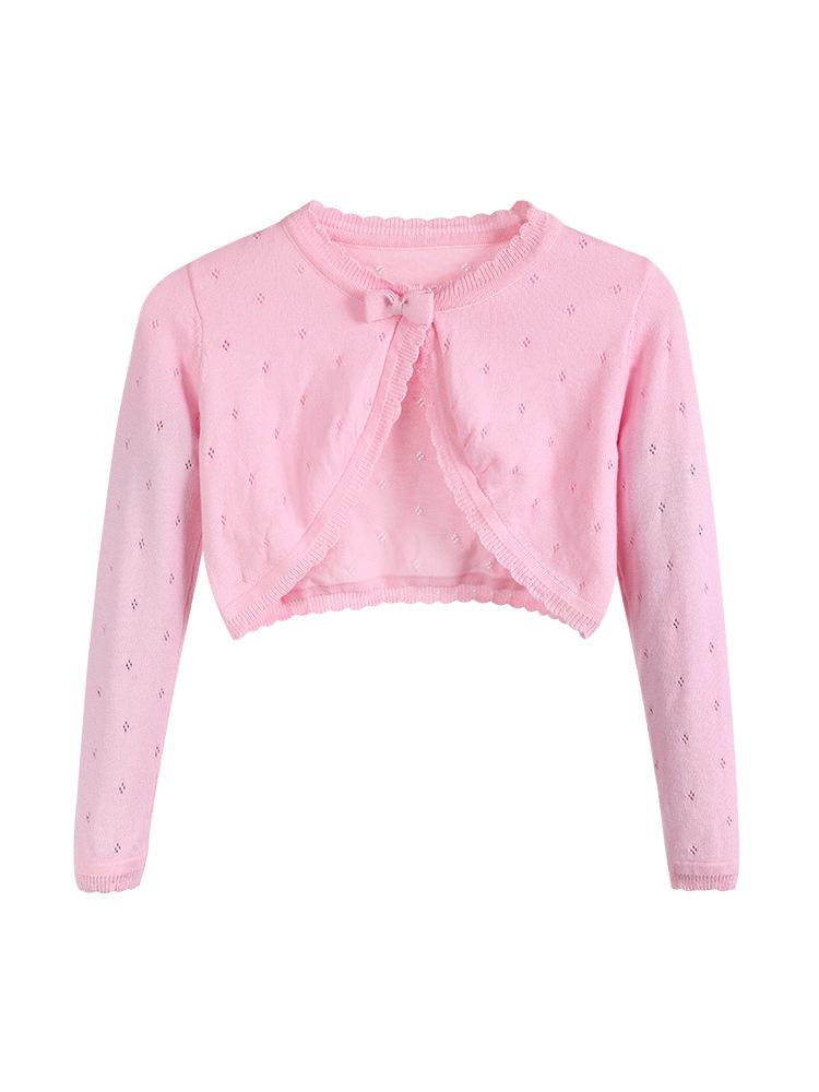 Κοριτσίστικη Μακρυμάνικη Μπλε Ζακέτα Καρντιγκάν Σάλι για Μπαλέτο