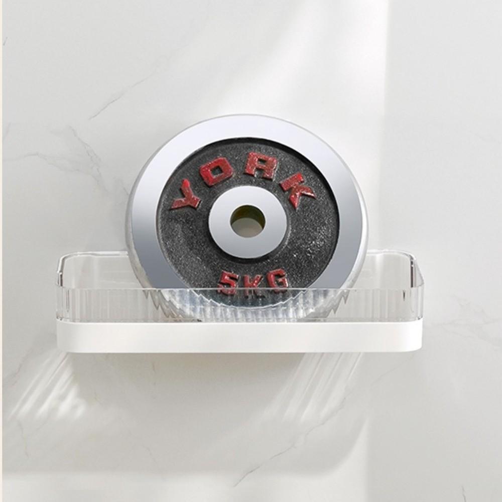 Plastic Bathroom Storage Rack Wall Mounted Bathroom Shelf Toiletries Holder  Shower