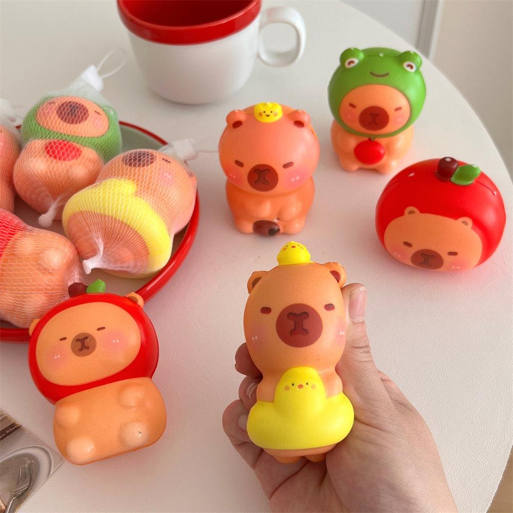 

Cute Squeeze Capybara Toys Soft Relief Relax Toys New Pinching and Decompressing Toy