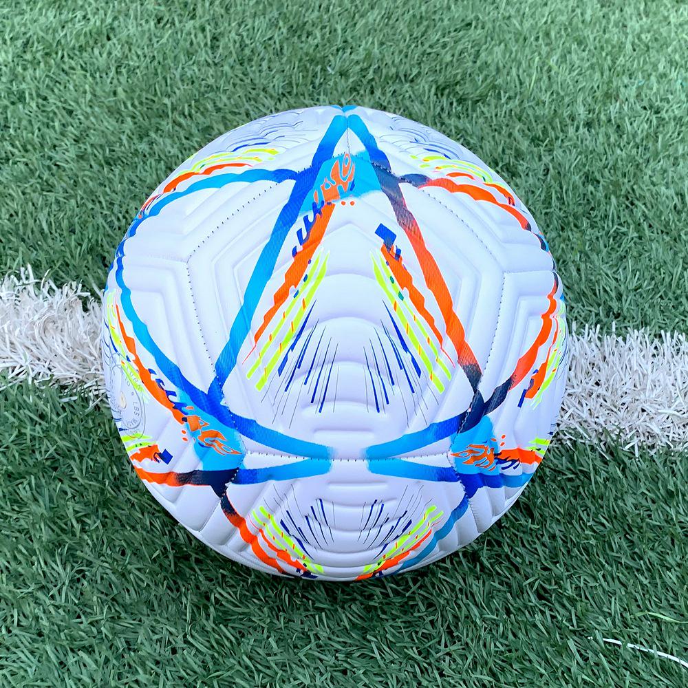 Size 5 Champion League Premier Football: Durable Training/Match Ball for Middle School Students.